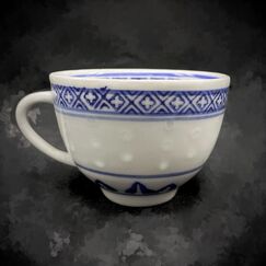 Кружка 120 мл, рисовый фарфор