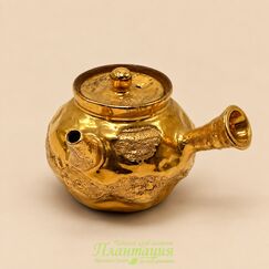 Чайник Золотой 80 мл, глина*