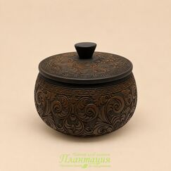 Чайница Резная, цзяньшуйская глина