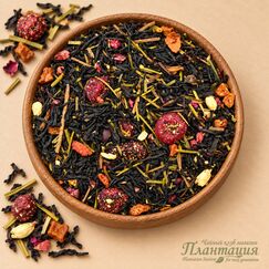 Морозная Вишня, черный чай