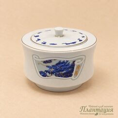 Чайница Свиток Дракона, фарфор