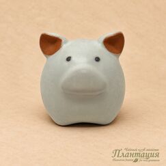 Фигурка Маленькая Свинка, глина, жу яо