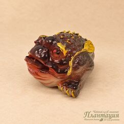 Фигурка Жаба с Монеткой, пластик меняет цвет