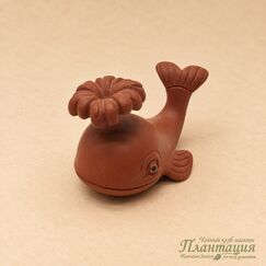 Фигурка Кит, глина