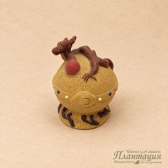 Фигурка Сокровища Дракона, глина