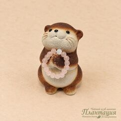 Фигурка Ласка, глина