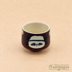 Пиала Панда 75 мл, керамика, ручная роспись