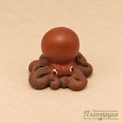 Фигурка Осьминог, исинская глина