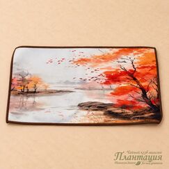 Чайное Полотенце Осенние Мотивы 31х16,5 см, замша, микрофибра