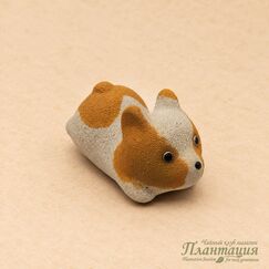 Фигурка Корги, исинская глина
