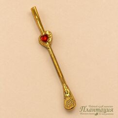 Бомбилья стальная Сердце 13 см