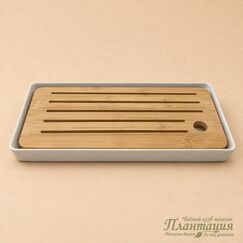 Чабань 28х14х3, бамбук, керамика