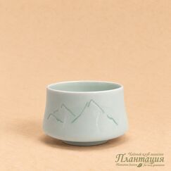 Пиала Прозрачные Горы, фарфор