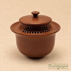 Гайвань с Ситом в Крышке, цзяньшуйская глина*