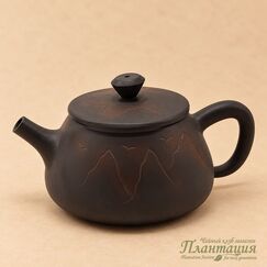 Чайник Хижина у Моря, цзяньшуйская глина