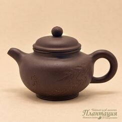 Чайник Фан Гу Листва 180 мл, исинская глина
