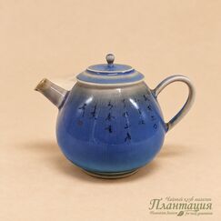 Чайник Котик 200 мл, керамика Цзиндэчжень