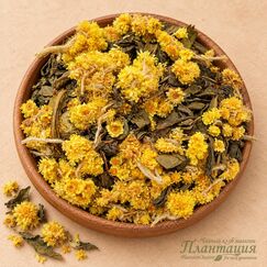Зеленый с Бессмертником, зеленый чай