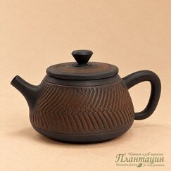Чайник Искусная Плетенка, цзяньшуйская глина