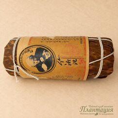 Хэй ча Аньхуа 2014 года в бамбуковом листе, 200 г