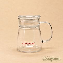 Кружка с ситом Kamjove TP-601, 300 мл, стекло