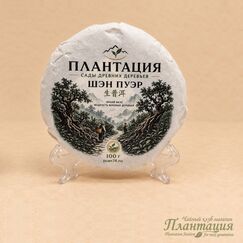 Шэн Пуэр Плантация Сады Древних Деревьев 2025г, блин 100 гр