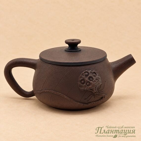 Чайник Коробочка Лотоса, цзяньшуйская глина