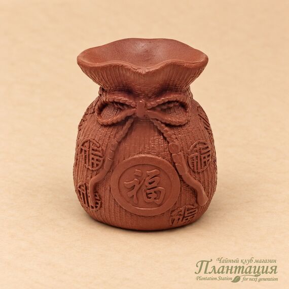 Фигурка Чайная Мешочек, исинская глина