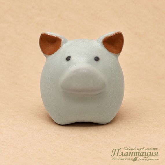 Фигурка Маленькая Свинка, глина, жу яо