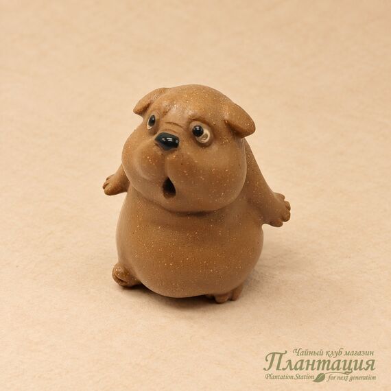 Фигурка Пес в Шоке, исинская глина