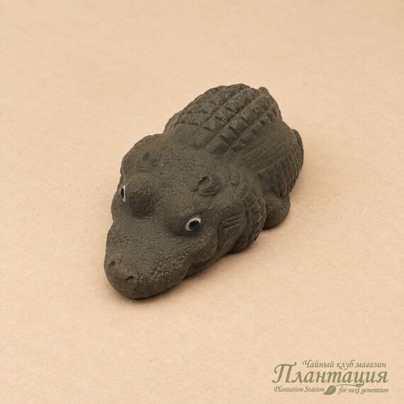Фигурка Крокодил, исинская глина