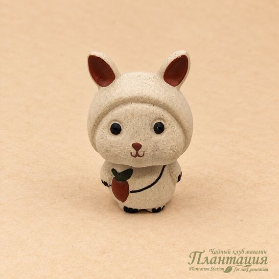 Фигурка Кролик Модник, керамика
