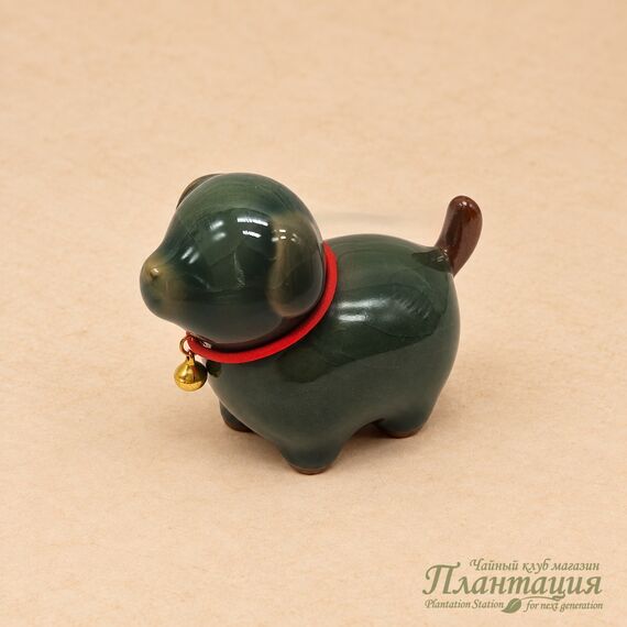Фигурка Собачка, керамика жу яо