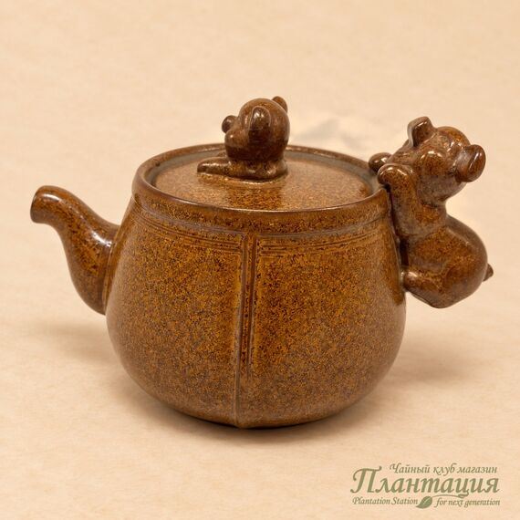 Чайник Свинки 150 мл, глина