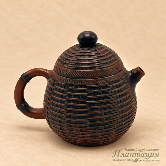 Чайник Лун Дан Искусная Плетенка, цзяньшуйская глина