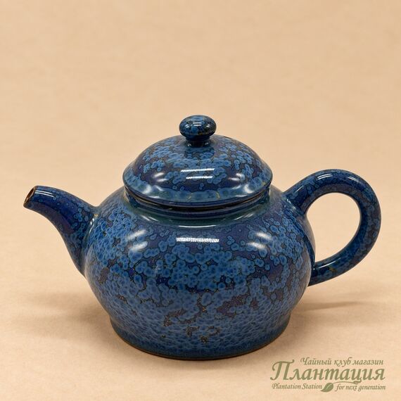 Чайник Лазурный 200 мл, керамика, глазурь