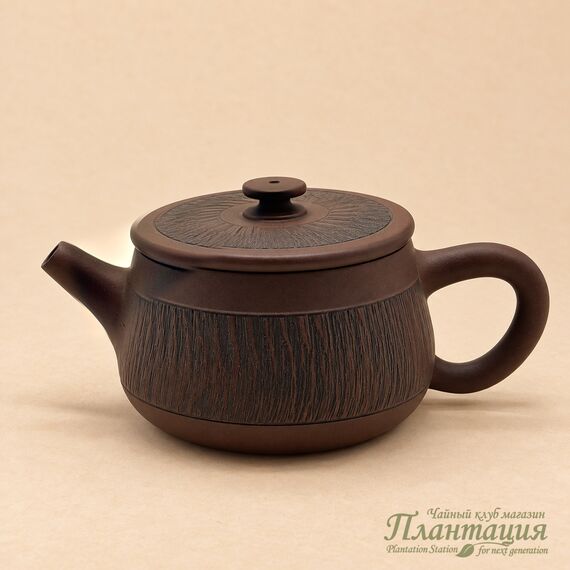 Чайник Искусная Плетенка, цзяньшуйская глина