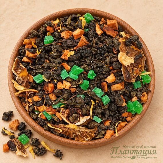Кактус, зеленый чай