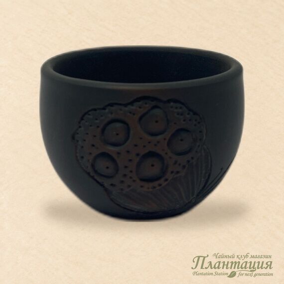 Пиала Резная Коробочка Лотоса, цзяньшуйская глина