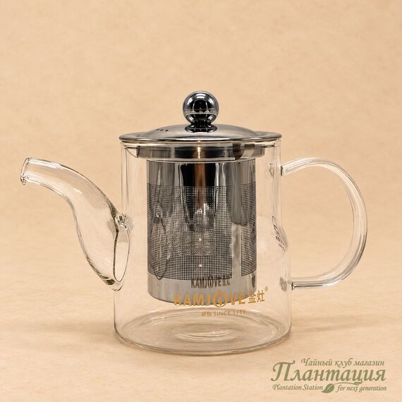 Чайник с ситом Kamjove А-04, 360 мл, стекло