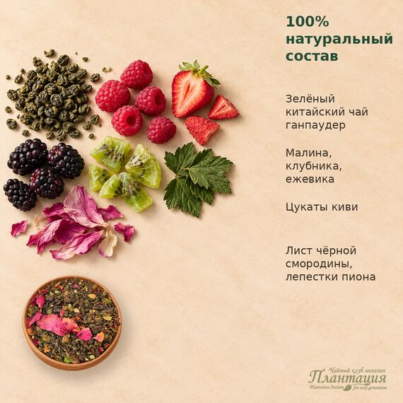 Ангельский Купаж, зеленый чай — Состав